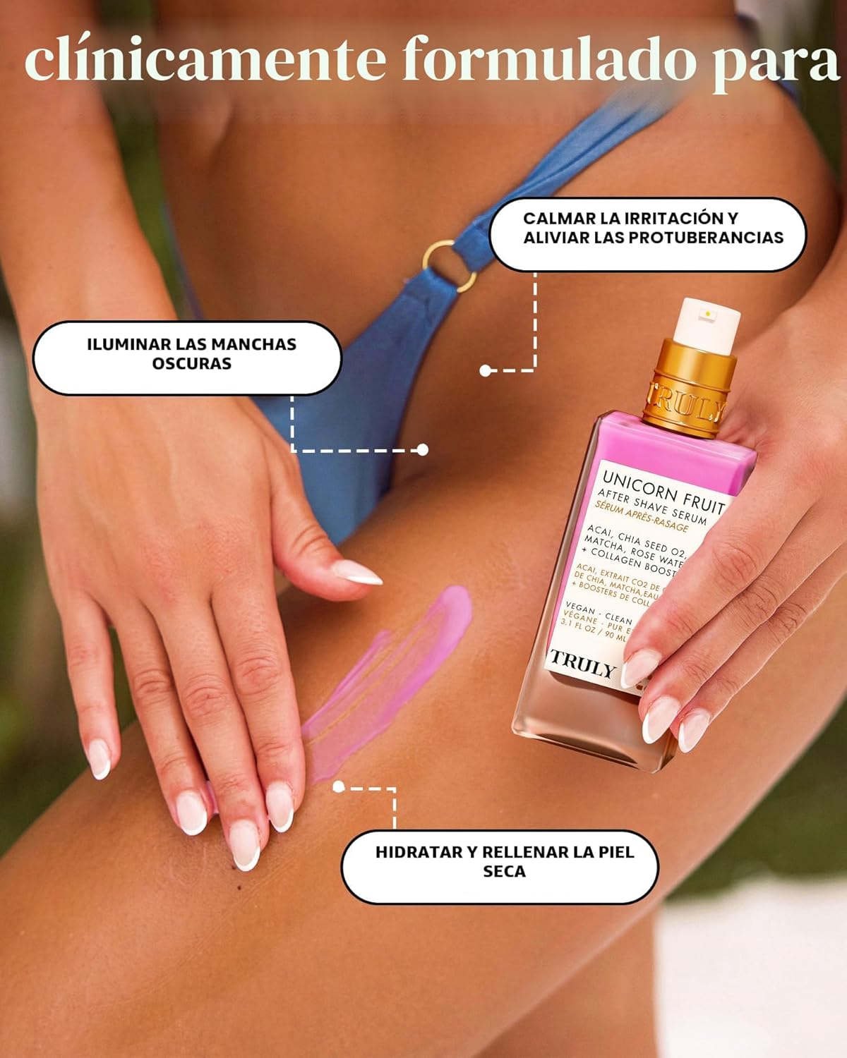 Serum Unicorn Fruit Truly. El serum aclarante para zonas íntimas y sensibles