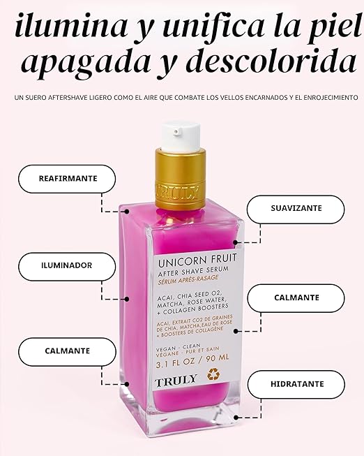Serum Unicorn Fruit Truly. El serum aclarante para zonas íntimas y sensibles